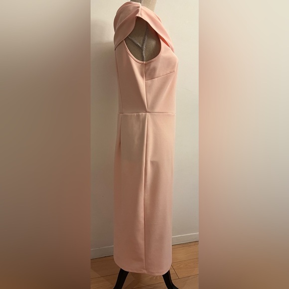Spense Sexy Pale Pink Pencil Dress Sleeveless Size 8 - Picture 2 of 8